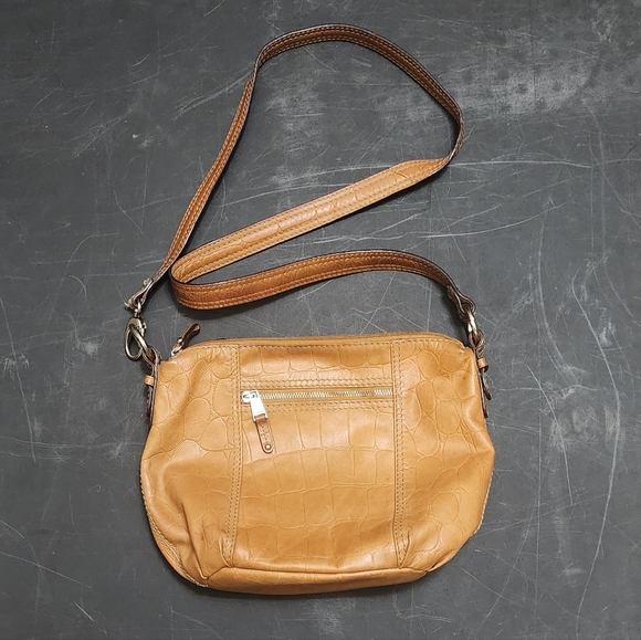 Tignanello Tan Crossbody Bag - Picture 1 of 6